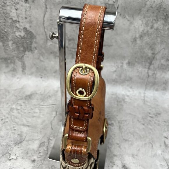 COACH SOHO Flap Legacy Signature Hand Bag - Picture 7 of 16